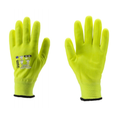 Coverguard EUROWINTER F200 SÁRGA BÉLELT, HABOSÍTOTT NITRIL MÁRTOTT KESZTYŰ