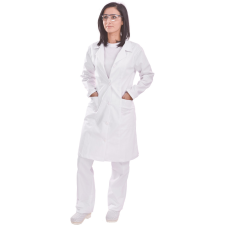 Coverguard Fehér pamutköpeny munkaruha