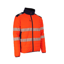 Coverguard Flake Fluo Thermo dzseki (HV narancs/sötétkék, 2XL) munkaruha