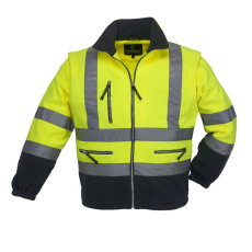 Coverguard FLUO PULÓVER LEVEHETŐ UJJÚ SÁRGA/KÉK_L (ST)