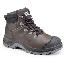 Coverguard Footwear FLINT S3 SRC munkavédelmi bakancs, marhabőr, acél lábujjvédő és átszúrás elleni talplemez munkavédelmi cipő