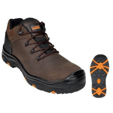 Coverguard Footwear TOPAZ Coverguard S3 SRC HRO munkavédelmi cipő, barna hőálló talpú kompozit 9TOPL munkavédelmi cipő