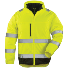 Coverguard hi-way xtra 2/1 kabát sárga/fekete színben láthatósági ruházat