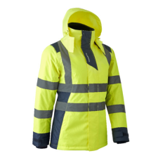 Coverguard HORA FLUO NŐI TÉLIKABÁT SÁRGA/SÖTÉTKÉK_L munkaruha