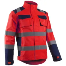 Coverguard Kabát Hibana Hi-Viz piros/sötétkék L