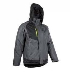 Coverguard Kabát Yuzu ripstop téli kapucnival polár bélés rejtett kapucni antracit 3XL