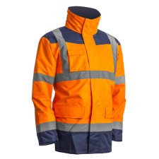 Coverguard Kanata 4/1 HI-VIS PE kabát láthatósági ruházat