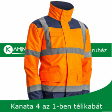 Coverguard Kanata 4 az 1-ben  jólláthatósági télikabát láthatósági ruházat