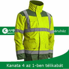 Coverguard Kanata 4 az 1-ben jólláthatósági télikabát láthatósági ruházat
