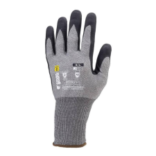 Coverguard Kesztyű Eurocut n303 poliészter spandex alapanyag vágásbiztos szürke 8 védőkesztyű