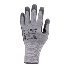 Coverguard Kesztyű Eurocut P600 PU mártott vágásbiztos fekete 7