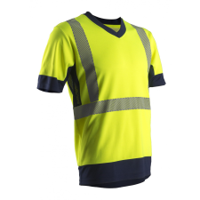 Coverguard Komo HI-VIZ narancs rövid ujjú póló (narancs, 3XL) láthatósági ruházat