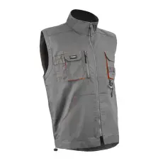 Coverguard Mellény Paddock II egyenes fazon praktikus zsebek szürke/narancs L