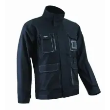 Coverguard Munkakabát Navy II dzsekifazonú rejtett húzózáras sötétkék/szürke 6XL munkaruha