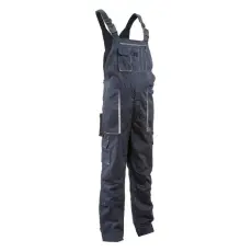 Coverguard Nadrág kertész gumis vállpánt oldalgombos sötétkék/szürke XL