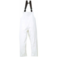 Coverguard Nadrág melles Food gumis vállpánttal bellső mellzsebbel fehér 2XL