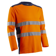Coverguard RIKKA HOSSZÚUJJÚ PÓLÓ HI-VIZ NARANCS ÉS KÉK SZÍNBEN_XL