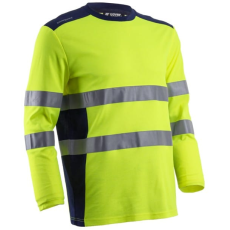 Coverguard Rikka hosszúujjú póló hi-viz sárga és kék színben (sárga, L)