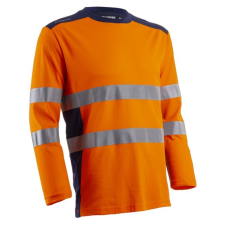 Coverguard RIKKA jól láthatósági hosszúujjas póló fluo láthatósági ruházat