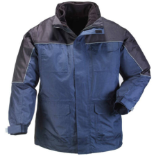 Coverguard Ripstop 4/1 kabát kék/fekete munkaruha