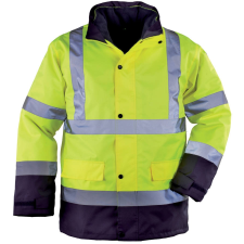 Coverguard ROADWAY 4/1 SÁRGA/KÉK KABÁT láthatósági ruházat