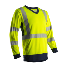 Coverguard SOMO HI-VIZ SÁRGA HOSSZÚ UJJÚ PÓLÓ CO/PES GRS_4XL
