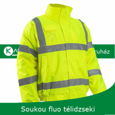 Coverguard Soukou fluo téli dzseki láthatósági ruházat
