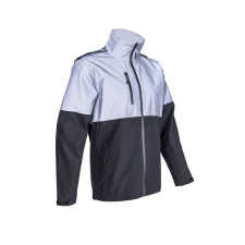 Coverguard Taka fényvisszaverő betétes fekete softshell dzseki (fekete, L) munkaruha