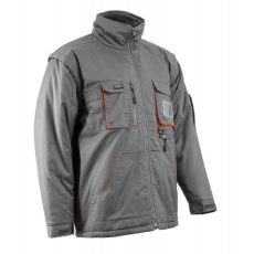 Coverguard Télikabát Paddock II levehető ujj szürke/narancs 3XL