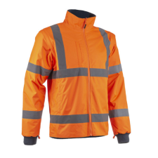 Coverguard ÚJ! KAZAN KOMBINÁLHATÓ 2/1 HI-VIZ NARANCS DZSEKI_3XL munkaruha