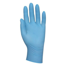 Coverguard Vizsgálókesztyű COVERGUARD nitril púder nélküli kék S 100 darab/doboz védőkesztyű