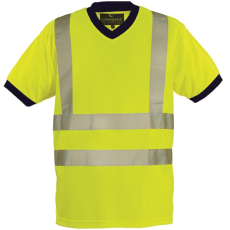 Coverguard Yard v-nyakú Fluo póló (HV sárga, XXL)