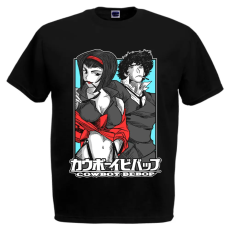  Cowboy Bebop Duo - Férfi Póló