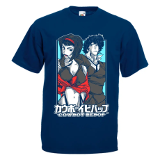  Cowboy Bebop Duo - Férfi Póló