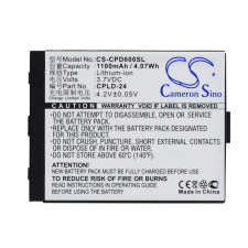 CPLD-24 Akkumulátor 1100 mAh mobiltelefon akkumulátor