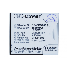 CPLD-303 Akkumulátor 2800 mAh mobiltelefon akkumulátor