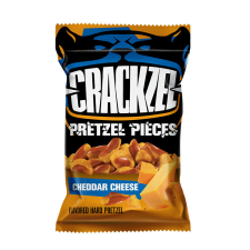  Crackzel cheddar sajt ízű perecdarabok - 65g előétel és snack