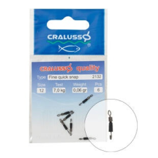 Cralusso MATCH GYORSKAPOCS (6DB/CS) 10 horgászkiegészítő