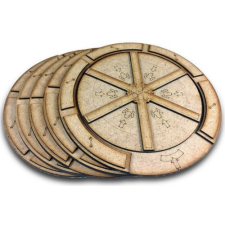 Cranio Creations Barrage: Wooden Wheels készlet társasjáték