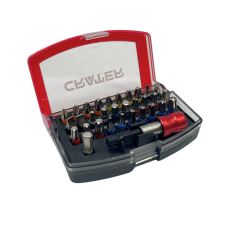 CRATER bit készlet 32 részes behajtó szárral barkácsgép tartozék