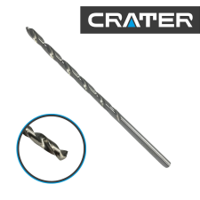 CRATER fémcsigafúró hosszú 6,0x139mm hss din340 köszörült fúrószár