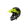 Cratoni C-Maniac 2.0 MX fullface enduro bukósisak, levehető állvédő, L/XL (59-62 cm), fekete-lime matt