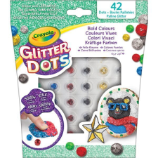 Crayola : Glitteres Dekorgyöngyök: Utántöltő készlet kreatív és készségfejlesztő