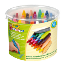 Crayola mini kids: tömzsi viaszkréta készlet - 24 db-os kreatív és készségfejlesztő