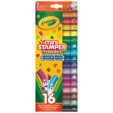 Crayola : Mini mintázó filctoll készlet - 16 db filctoll, marker