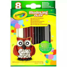 Crayola: Modellező gyurma - natúr színek, 8 db-os kreatív és készségfejlesztő