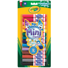 Crayola : Pip-Squeaks kimosható filctoll készlet - 14 darabos filctoll, marker
