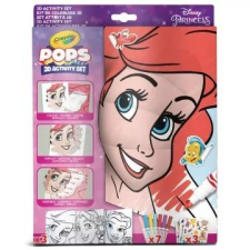 Crayola POPs: 3D foglalkoztató - Disney hercegnők kreatív és készségfejlesztő