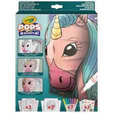 Crayola POPs: 3D foglalkoztató - Mesevilág kreatív és készségfejlesztő