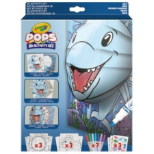 Crayola pops: 3d foglalkoztató - vízi világ kreatív és készségfejlesztő